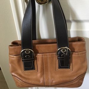 Leather Coach Purse